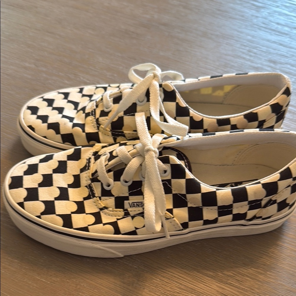 Vans Checkered Black and White Sneakers